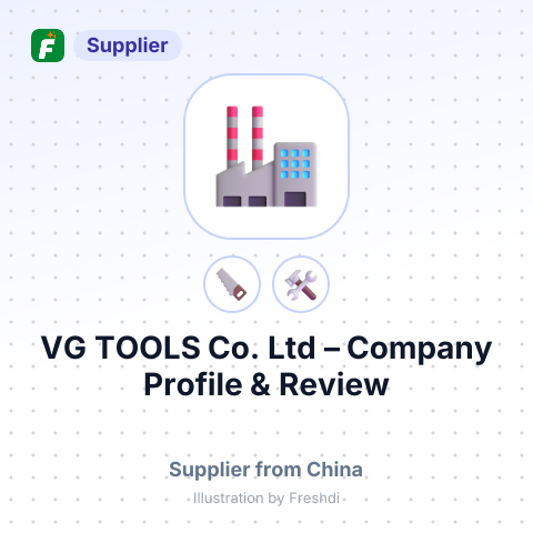 VG TOOLS Co., Ltd – summary card, no photo uploaded yet