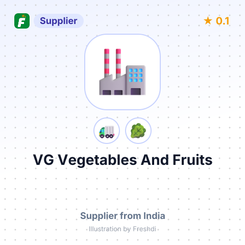 VG Vegetables And Fruits – summary card, no photo uploaded yet