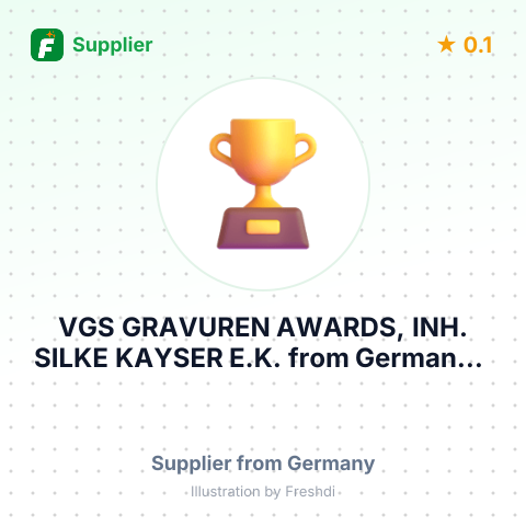 VGS GRAVUREN AWARDS, INH. SILKE KAYSER E.K. – summary card, no photo uploaded yet
