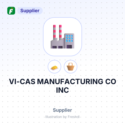 VI-CAS MANUFACTURING CO INC – summary card, no photo uploaded yet