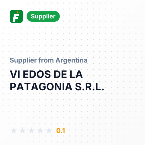 VI EDOS DE LA PATAGONIA S.R.L. – summary card, no photo uploaded yet
