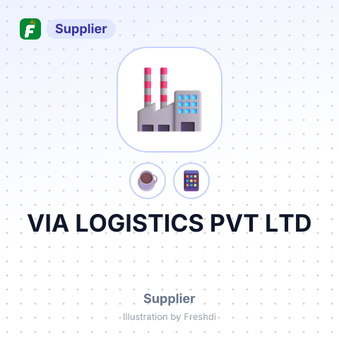 VIA LOGISTICS PVT LTD – summary card, no photo uploaded yet