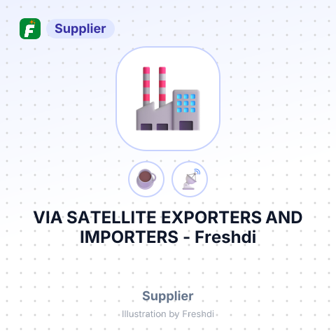 VIA SATELLITE EXPORTERS AND IMPORTERS – summary card, no photo uploaded yet