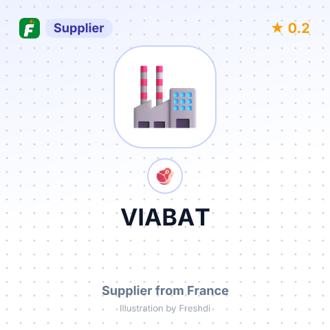 VIABAT – summary card, no photo uploaded yet