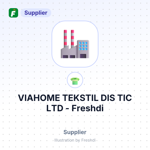 VIAHOME TEKSTIL DIS TIC LTD – summary card, no photo uploaded yet