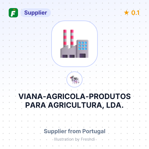 VIANA-AGRICOLA-PRODUTOS PARA AGRICULTURA, LDA. – summary card, no photo uploaded yet