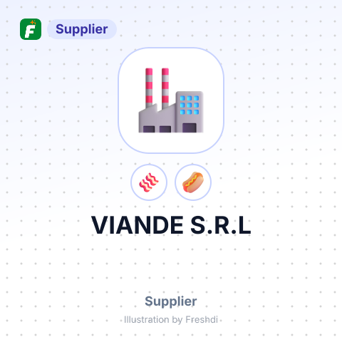 VIANDE S.R.L – summary card, no photo uploaded yet