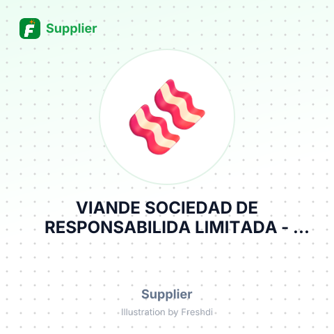 VIANDE SOCIEDAD DE RESPONSABILIDA LIMITADA – summary card, no photo uploaded yet