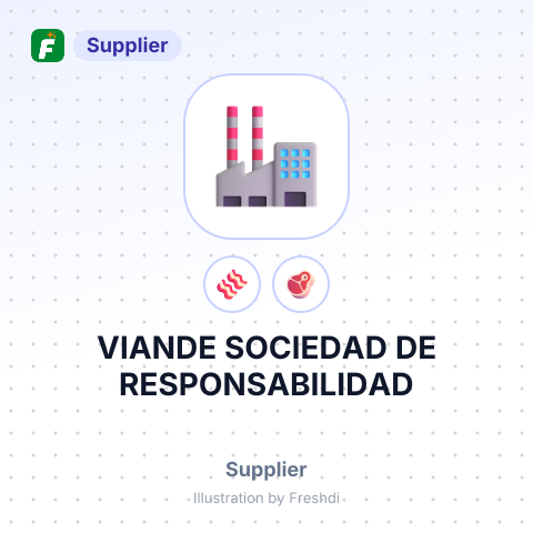 VIANDE SOCIEDAD DE RESPONSABILIDAD – summary card, no photo uploaded yet