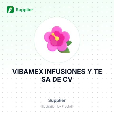 VIBAMEX INFUSIONES Y TE SA DE CV – summary card, no photo uploaded yet