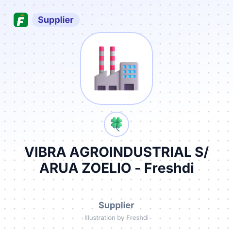 VIBRA AGROINDUSTRIAL S/ARUA ZOELIO – summary card, no photo uploaded yet