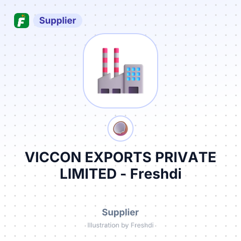 VICCON EXPORTS PRIVATE LIMITED – summary card, no photo uploaded yet
