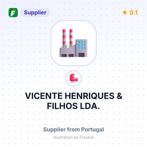 VICENTE HENRIQUES & FILHOS LDA. – summary card, no photo uploaded yet
