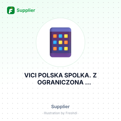 VICI POLSKA SPOLKA. Z OGRANICZONA ODPOWIEDZIALNOSCIA – summary card, no photo uploaded yet