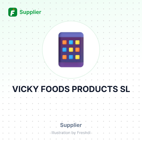 VICKY FOODS PRODUCTS SL – summary card, no photo uploaded yet