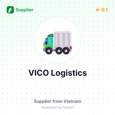 VICO Logistics – summary card, no photo uploaded yet
