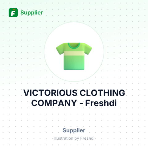 VICTORIOUS CLOTHING COMPANY – summary card, no photo uploaded yet