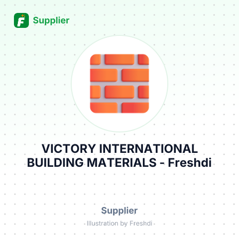 VICTORY INTERNATIONAL BUILDING MATERIALS – summary card, no photo uploaded yet
