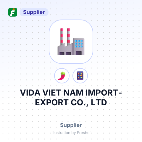 VIDA VIET NAM IMPORT-EXPORT CO., LTD – summary card, no photo uploaded yet
