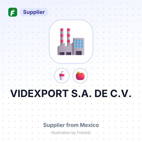VIDEXPORT S.A. DE C.V. – summary card, no photo uploaded yet
