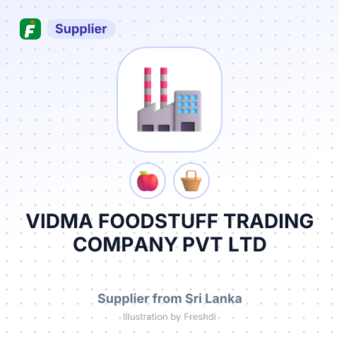 VIDMA FOODSTUFF TRADING COMPANY PVT LTD – summary card, no photo uploaded yet