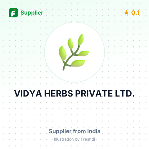 VIDYA HERBS PRIVATE LTD. – summary card, no photo uploaded yet