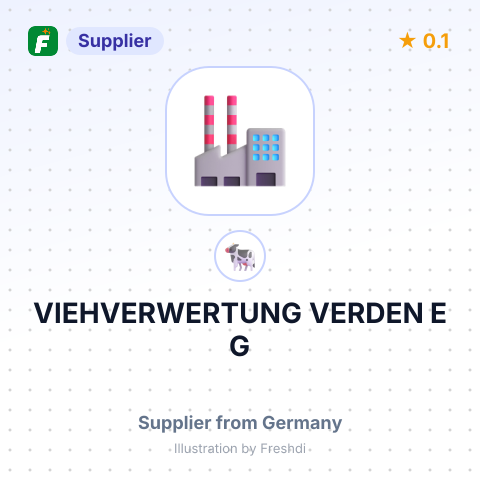 VIEHVERWERTUNG VERDEN E G – summary card, no photo uploaded yet