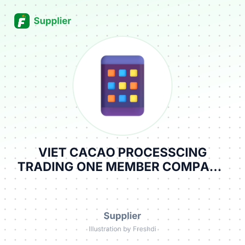 VIET CACAO PROCESSCING TRADING ONE MEMBER COMPANY LIMITED – summary card, no photo uploaded yet