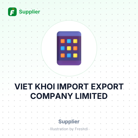 VIET KHOI IMPORT EXPORT COMPANY LIMITED – summary card, no photo uploaded yet