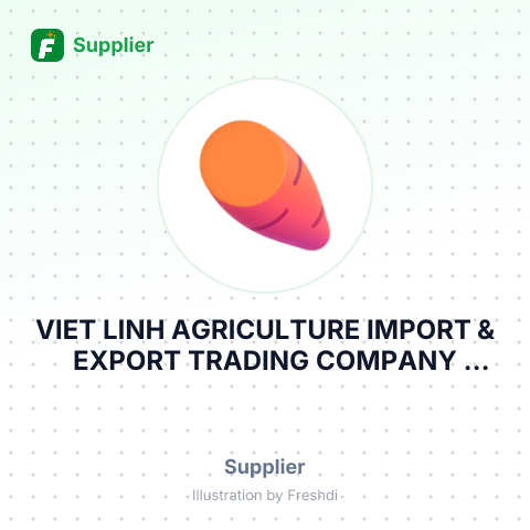 VIET LINH AGRICULTURE IMPORT & EXPORT TRADING COMPANY LIMITED – summary card, no photo uploaded yet