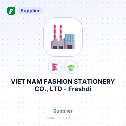 VIET NAM FASHION STATIONERY CO., LTD – summary card, no photo uploaded yet