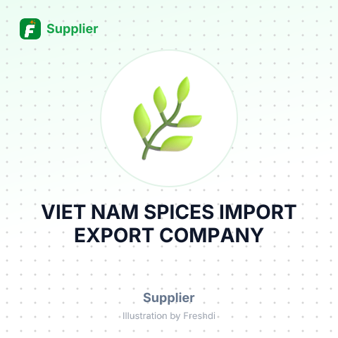 VIET NAM SPICES IMPORT EXPORT COMPANY – summary card, no photo uploaded yet