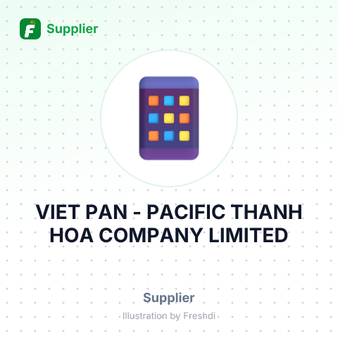 VIET PAN - PACIFIC THANH HOA COMPANY LIMITED – summary card, no photo uploaded yet
