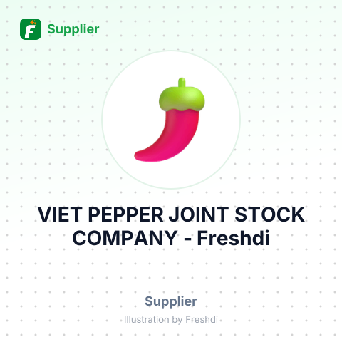 VIET PEPPER JOINT STOCK COMPANY – summary card, no photo uploaded yet
