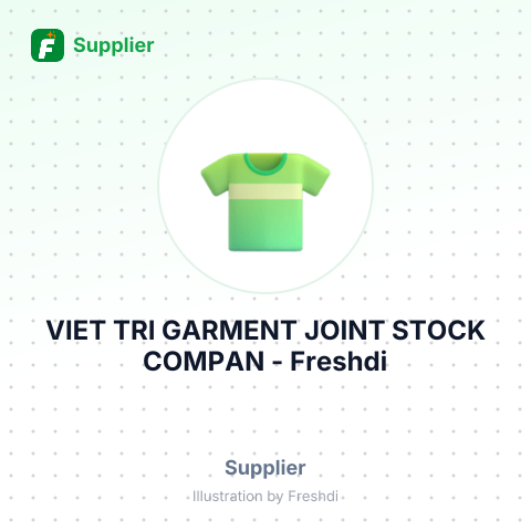 VIET TRI GARMENT JOINT STOCK COMPAN – summary card, no photo uploaded yet