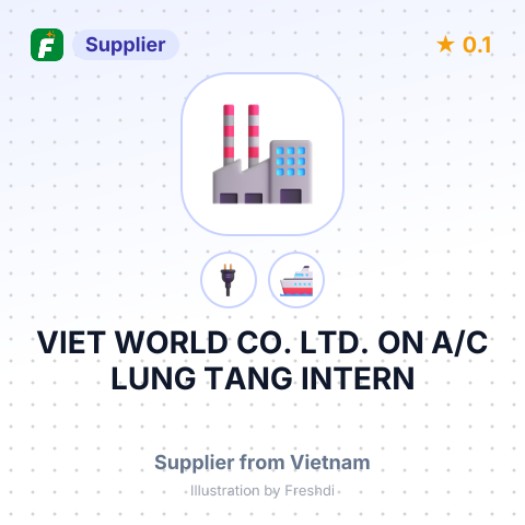 VIET WORLD CO. LTD. ON A/C LUNG TANG INTERN – summary card, no photo uploaded yet