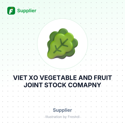 VIET XO VEGETABLE AND FRUIT JOINT STOCK COMAPNY – summary card, no photo uploaded yet