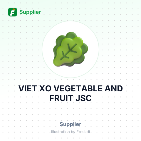 VIET XO VEGETABLE AND FRUIT JSC – summary card, no photo uploaded yet