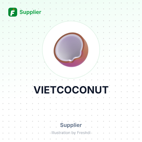 VIETCOCONUT – summary card, no photo uploaded yet