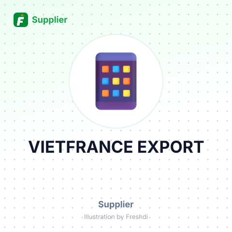 VIETFRANCE EXPORT – summary card, no photo uploaded yet