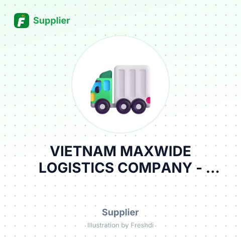 VIETNAM MAXWIDE LOGISTICS COMPANY – summary card, no photo uploaded yet