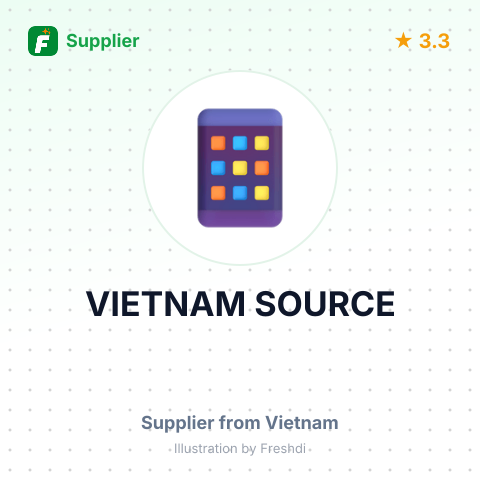VIETNAM SOURCE  – summary card, no photo uploaded yet