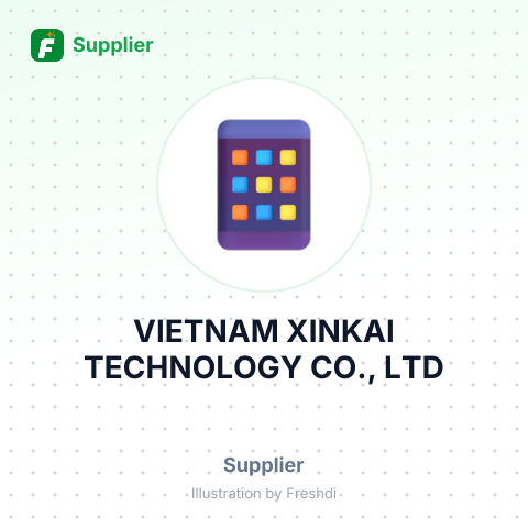 VIETNAM XINKAI TECHNOLOGY CO., LTD – summary card, no photo uploaded yet