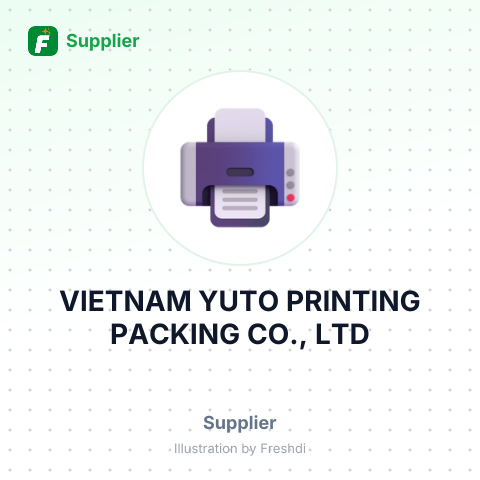 VIETNAM YUTO PRINTING PACKING CO., LTD – summary card, no photo uploaded yet