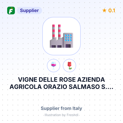VIGNE DELLE ROSE AZIENDA AGRICOLA ORAZIO SALMASO S.S. – summary card, no photo uploaded yet