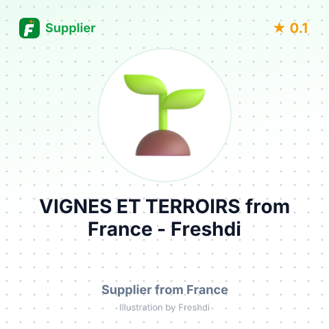 VIGNES ET TERROIRS – summary card, no photo uploaded yet