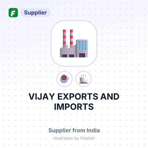VIJAY EXPORTS AND IMPORTS – summary card, no photo uploaded yet