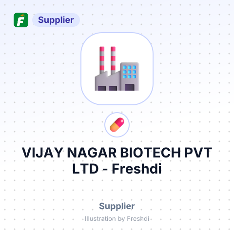 VIJAY NAGAR BIOTECH PVT LTD – summary card, no photo uploaded yet