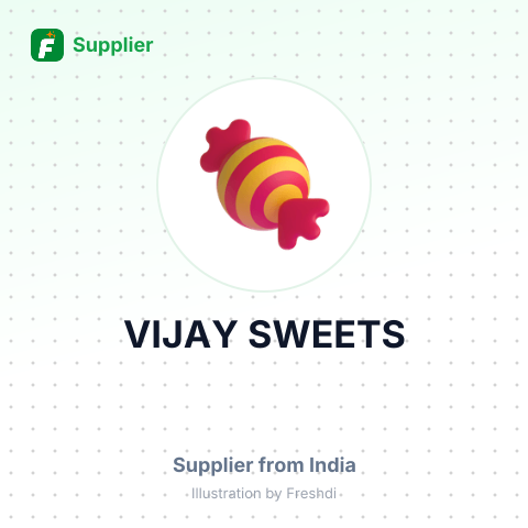 VIJAY SWEETS – summary card, no photo uploaded yet