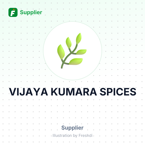 VIJAYA KUMARA SPICES – summary card, no photo uploaded yet